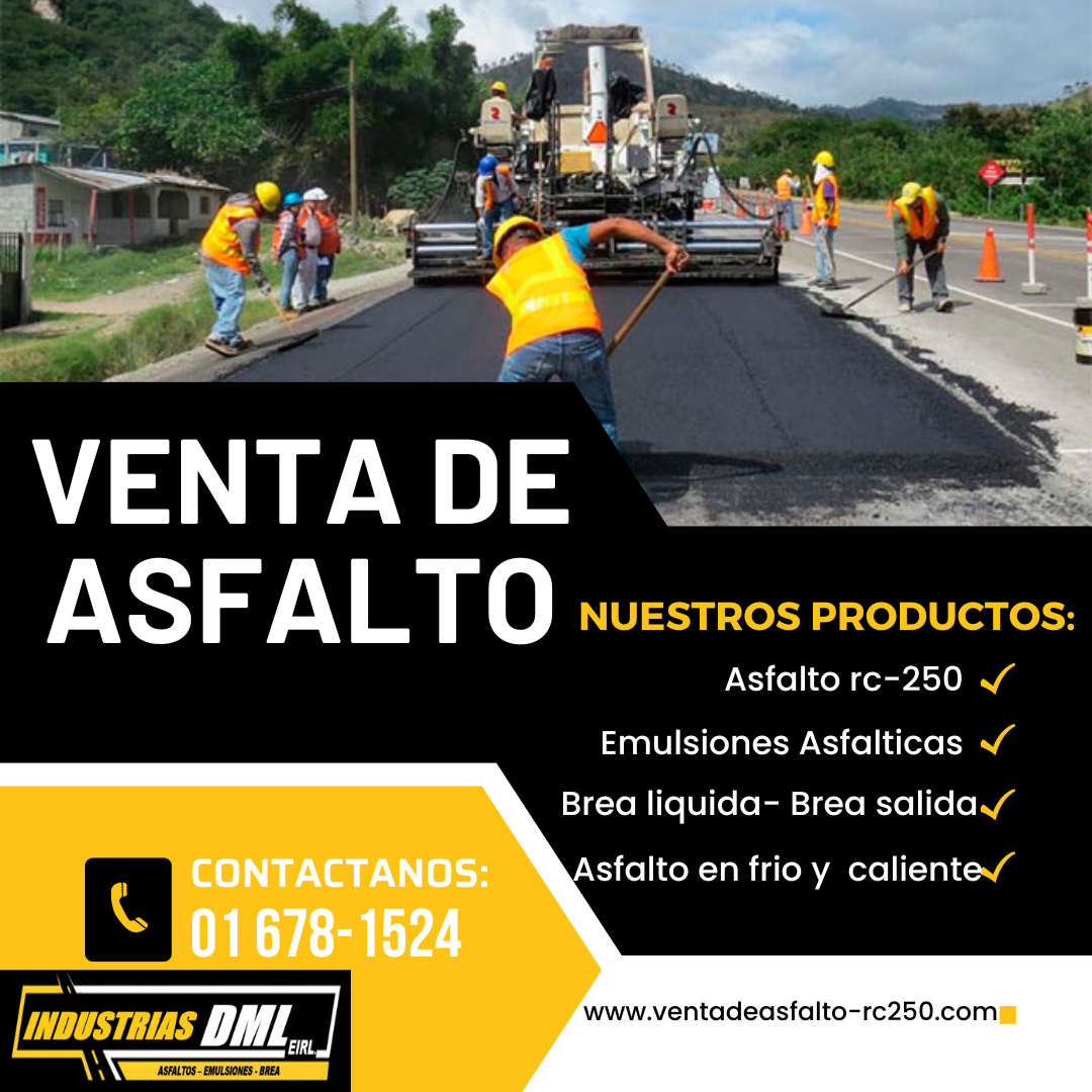 VENTA DE ASFALTO LIQUIDO